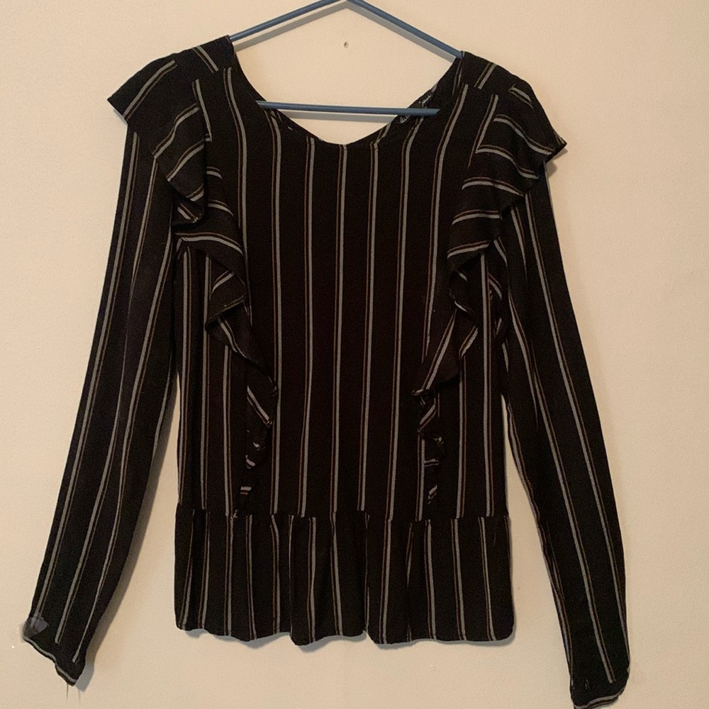 Alison Andrew’s Ruffled Blouse